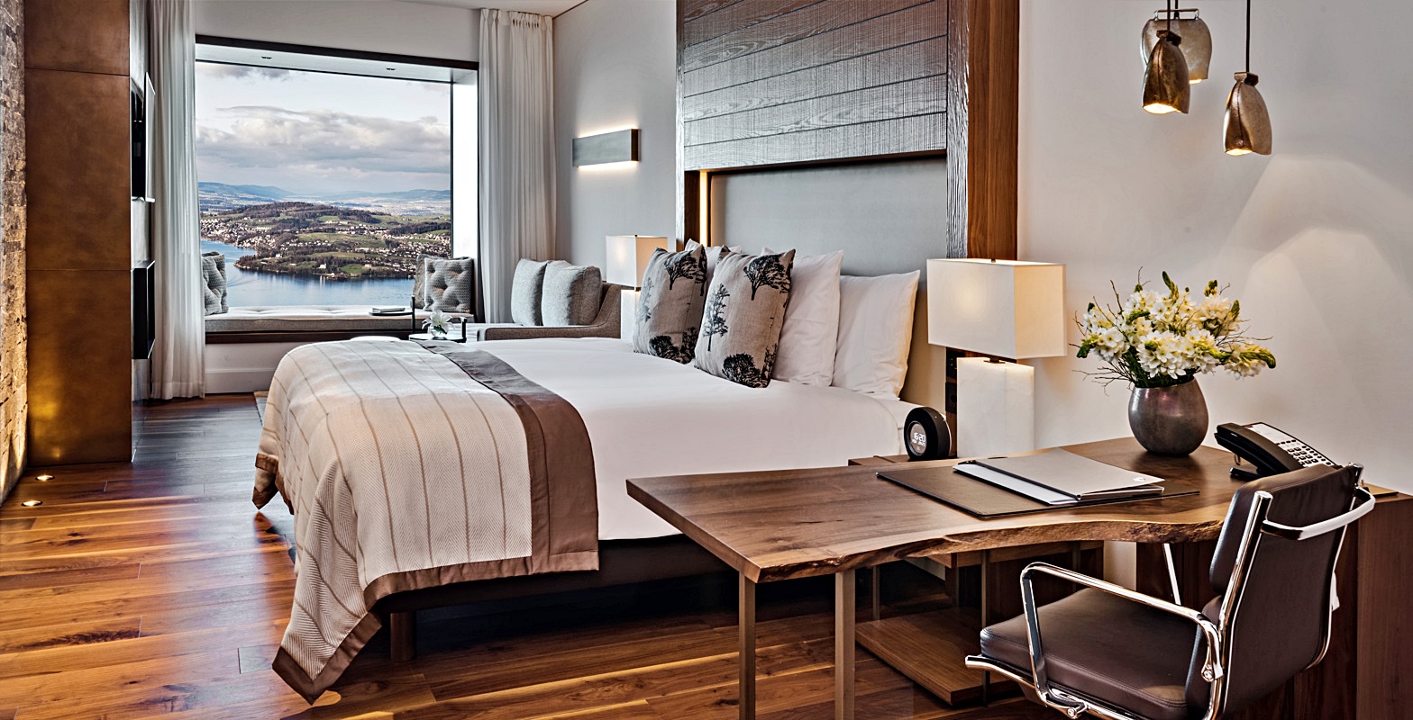 컨템포러리 레이크뷰 베이 스위트